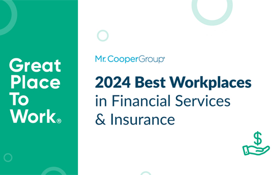 Mr. Cooper Group Named a Best Workplace in Financial Services & Insurance